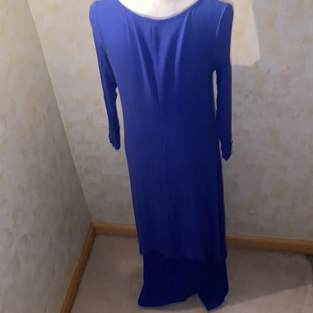 Hanyi Fushi Gauze Royal Blue Dress! - Picture 6 of 10